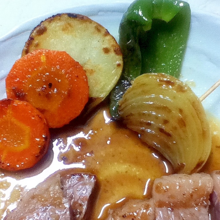 ステーキの付け合せ 野菜のグリル レシピ 作り方 By 女美食ハンター 楽天レシピ